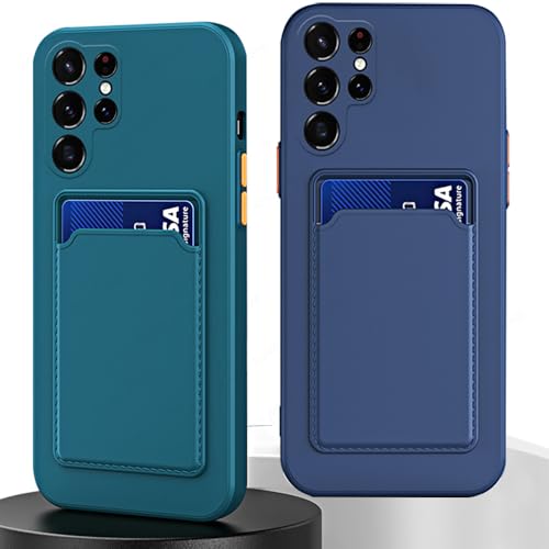 Coque antichoc S21 Plus violette pour ne plus perdre ses cartes - 2