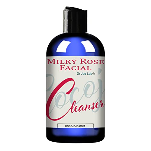 Milky Rose Foaming Facial Cleansing Gel - Hydrating, Daily Use Gentle Makeup Remover Face Body Wash Cleanser With Vitamin E Argan Glycerin Paraben & Sulfate-Free For All Skin Type - Packaging May Vary (16 Oz) #TOP1