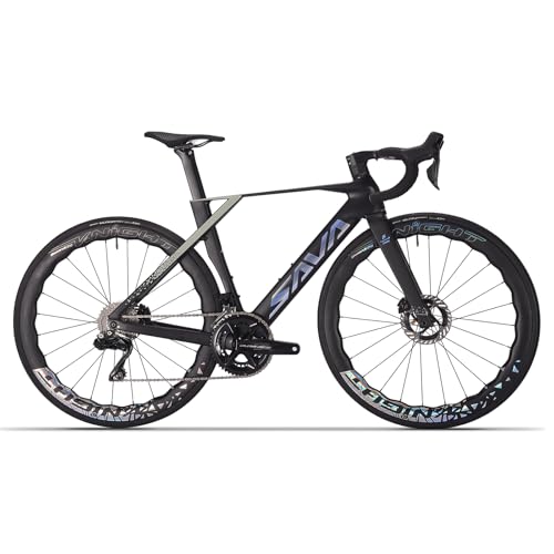 SAVADECK R9 Di2 Full Carbon Road Bike, Carbon Fiber Frame
