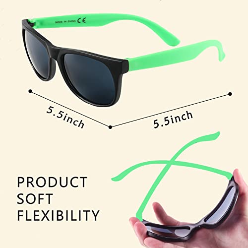 60 Pack Sunglasses Bulk for Party favors,12 Neon Sun Glasses with UV400 Protection,Great Gift for Pool &Beach Party,Birthday,Goody Bag Filler,Outdoor Party Supplies for Teens Adults4