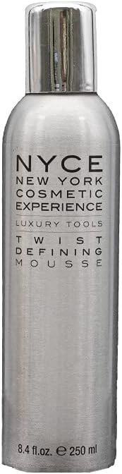 Nyce Styling Luxury Tools Twist Defining Mousse 250ml – Strong hold modeling mousse