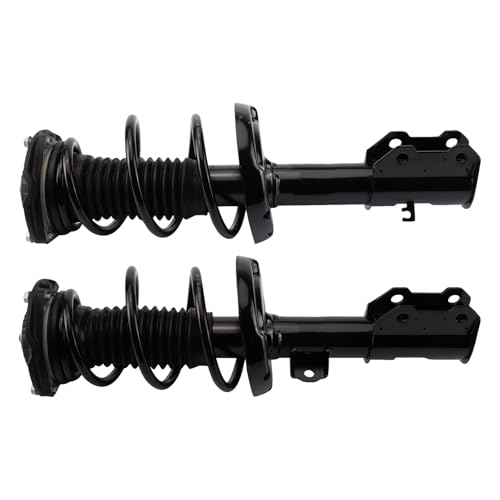Image of TRQ Front Strut & Spring Assembly Set | For 16-19 Chevrolet Cruze Driver & Passenger Pair