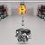 Electric Winch, 110V Portable Electric Winch with 500lbs Wire Remote Control, 1300W Powerful Electric Hoist Winch with Copper Core Motor, Electric Hoist with 2 Buttons for Agriculture, Factories Use
