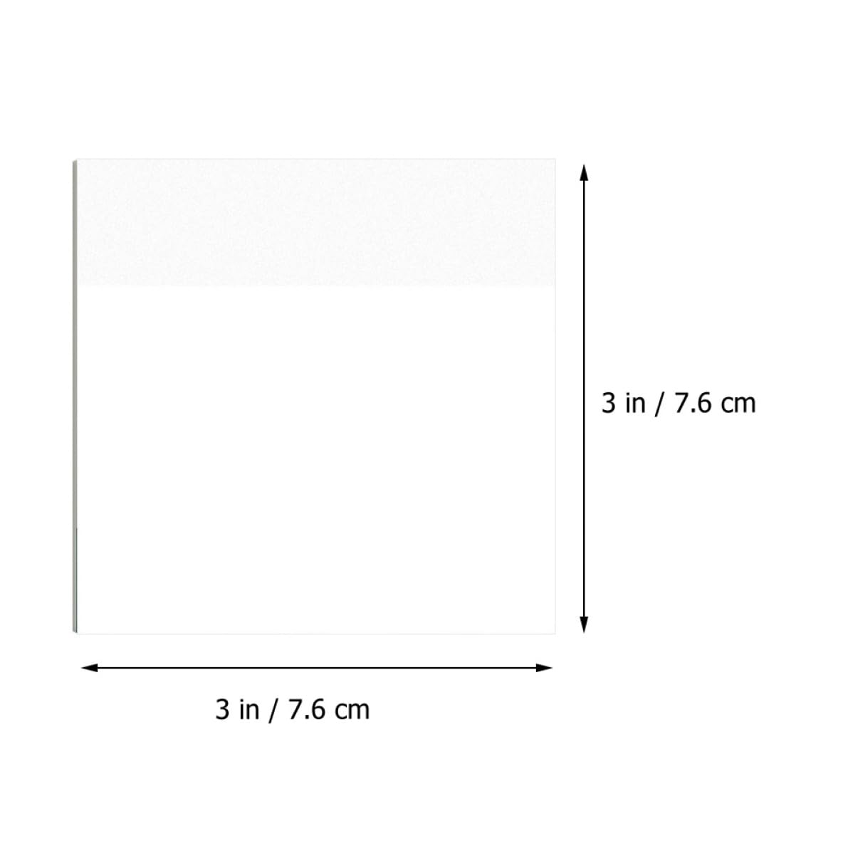 EXCEART Lot De 4 Blocs-notes Adhésifs Polyvalents Notes Adhésives Pour Bureau Blocs-notes Légers 200 Feuilles X 4