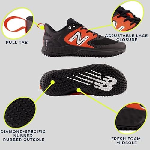 New Balance T3000TN6 Men'S Fresh Foam 3000 V6 Turf-Trainer Baseball Shoe thumb #2