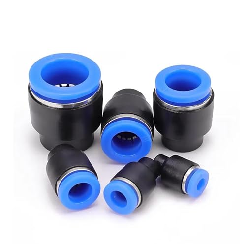 Conectores neumáticos PP-6 para manguera de 4mm a 12mm pack de 20 piezas 6