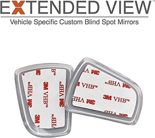 Nxtgen Automotive Blind Spot Mirrors- Compatible With Tesla Model Y Extended View #TOP7