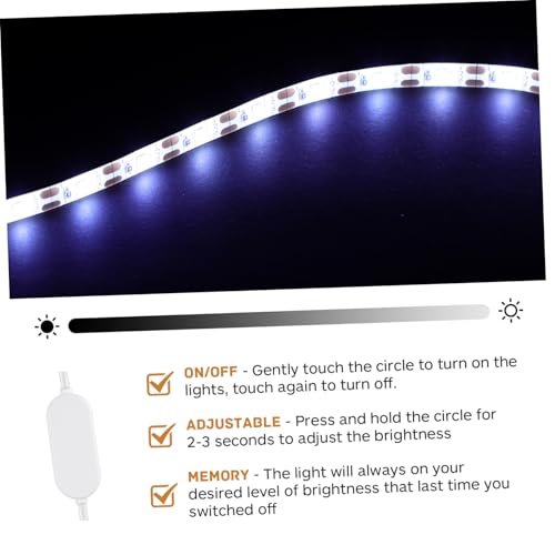 Tira de LED USB con Control Táctil para Máquina de Coser miniatura 3