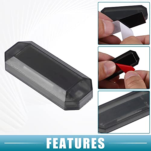 Evite robos con la alarma simulada solar de coche con parpadeo LED falso universal 3