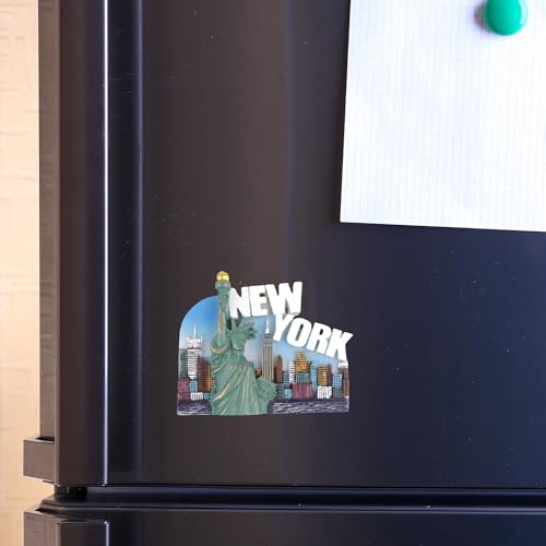 Imán Decorativo Estatua de la Libertad New York 2.12x2.4 in miniatura 5