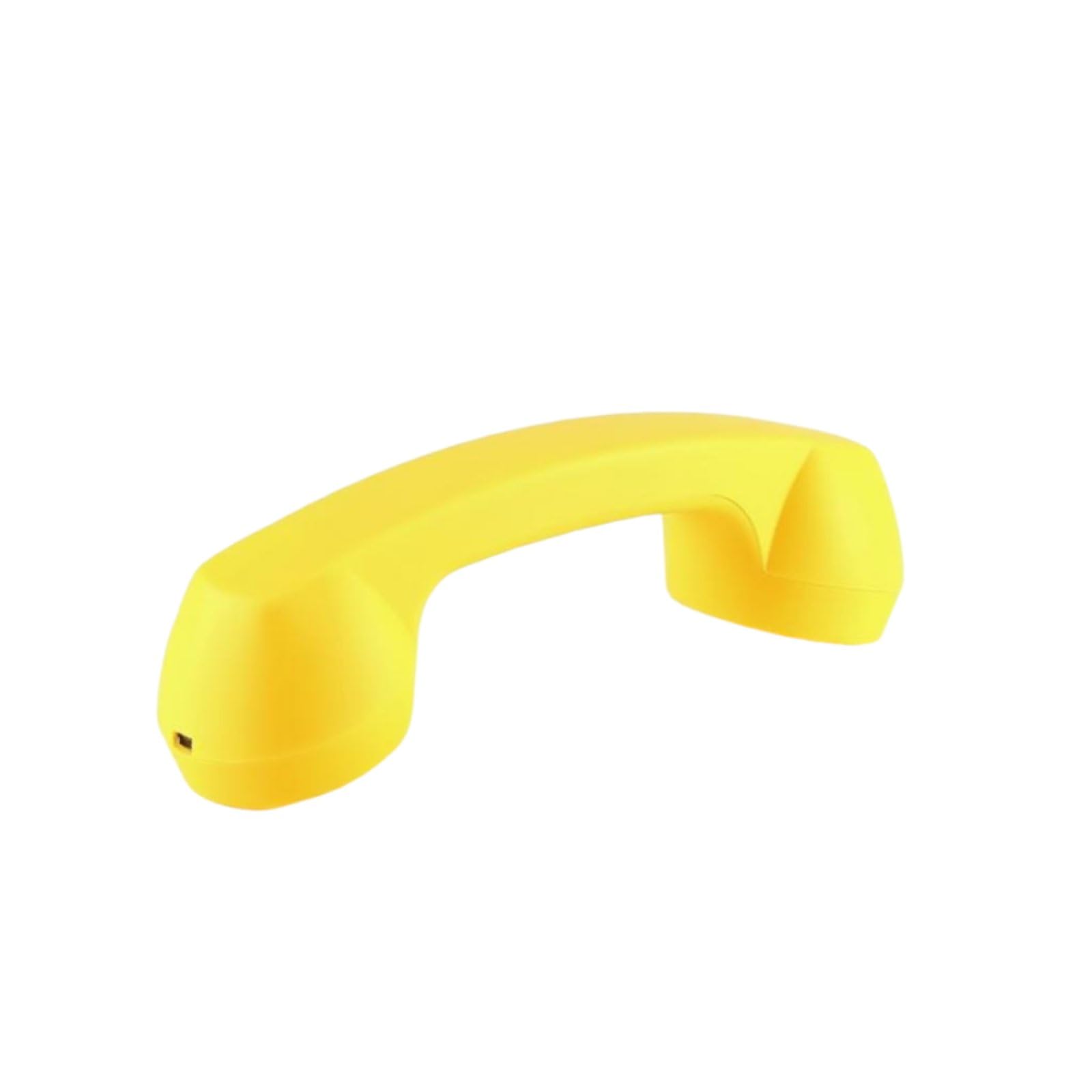 Universal Compatibility Retro Bluetooth Handset Adjustable Volume Vintage Design Telephone Receiver Clear Sound Quality Wireless Mobile Phone for Home, Office, Yellow | Cordless-image-21