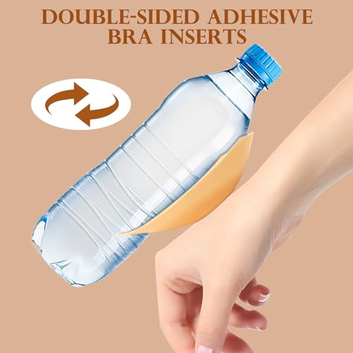 Nimiah Double-Sided Sticky Bra Inserts - Push up Breast Pads Self-Adhesive on Both Sides for Bikini Dress2