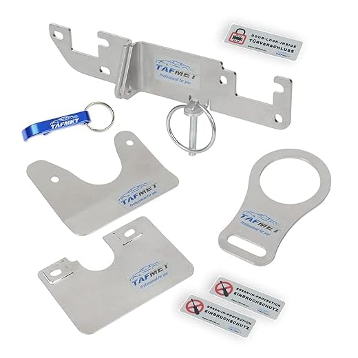 Hecktürverriegelung Hecktür Fahrertür Einbruchsicherung AdBlue Verschluss Sicherung für Ducato Jumper Boxer X250 X290 H1 H2 H3