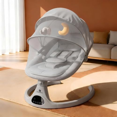 Image of StarAndDaisy Baby Rockers for 0 to 2 Years, Baby Multi Functional Rocker for Babies (601 Grey)