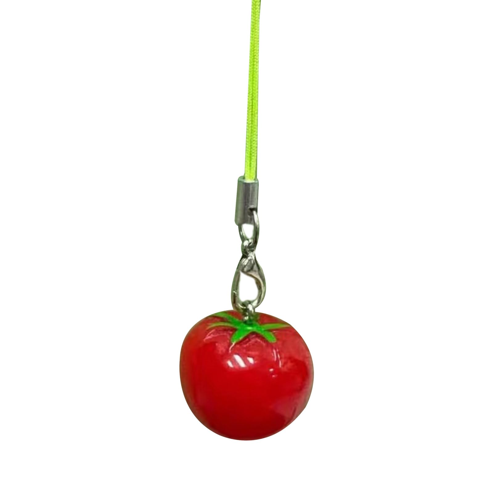 NEWFT Resin Fruit Keychain Lanyard String Fashion Straps Decor for Phone Cases