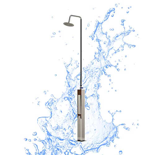 well2wellness® Ideal Edelstahl Kaltwasser Dusche Altena Cover