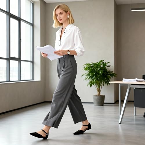 Image of Womens Flats Dressy: Comfortable Pointed Toe Ballet Flats