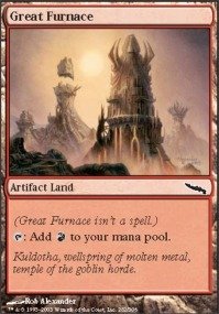 Magic The Gathering - Great Furnace - Mirrodin