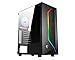 Price comparison product image MSI MAG VAMPIRIC 100R Mid Tower Gaming Computer Case (Black, 1x 120mm ARGB PWM Fan, 1x 120mm PWM Fan, RGB Front Panel, Tempered Glass, MSI Center, ATX, mATX, mini-ITX)