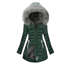 2024 Winter Coats for Women Thickened Lightweight Puffer