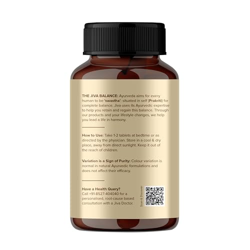 Image of Jiva Sleep Well Tablets, Restores Natural Sleep, Non-Habit Forming Supplement, Strengthens Nervous System, 240 Count, Pack of 2