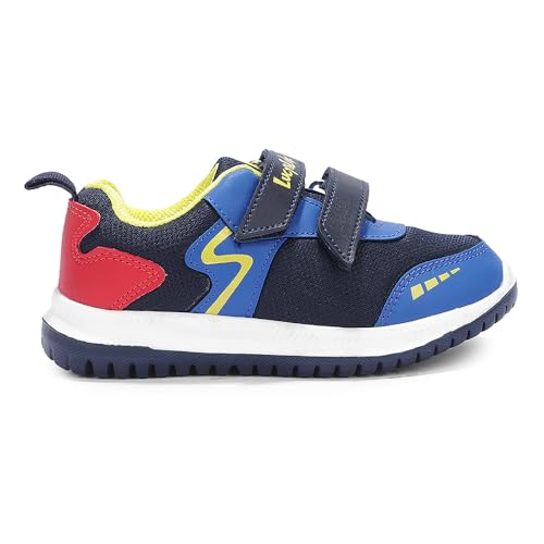 Image of Liberty Lucy & Luke JAMIE-K2E Casual Shoes for Kids - Black & Navy Blue Slip-On Sneakers for Boys & Girls | Memory Foam Insole, Lightweight Everyday Shoes for School, Play & Family Outings