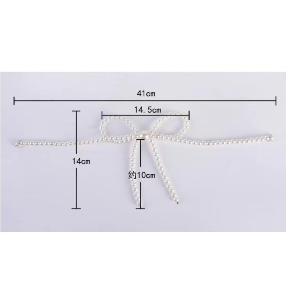 Embasses pour Rideaux, Lot de 2 Attaches Rideaux en Perles, élégantes et décoratives, for l'intérieur l'extérieur