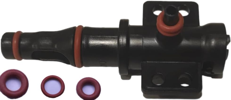Replacemnt Black Boiler Pin Valve 4 Bar Compatible With Philips Coffee Machines With 3pcs Inner Tube Ring of Coffee Machine Brewer Accessories