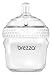 Baby Brezza Two Piece Natural Baby Bottle with Lid - Ergonomic, Wide Neck Design Makes it The Easiest to Clean - Modern Look - Anti-Colic - BPA Free Plastic - White - 5 Ounce - 1 Bottle
