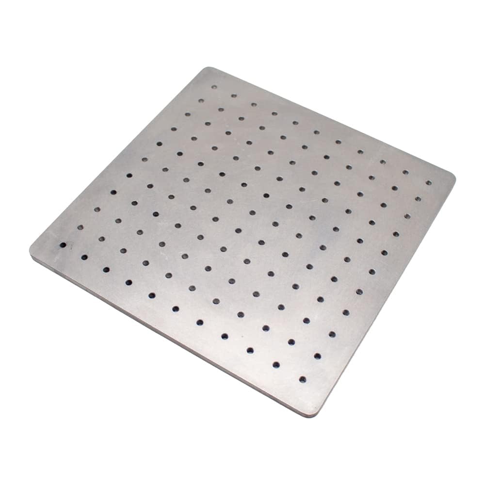 Stainless Steel Optical Experiment Plate, High Magnetic Conductivity Workbench Breadboard Steel Optical Table (200x300x8MM)