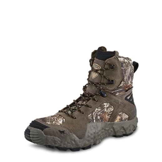Irish Setter, VaprTrek, Men’s, 8", Waterproof, Hunting Boot, Realtree Edge, 12 D (Medium)