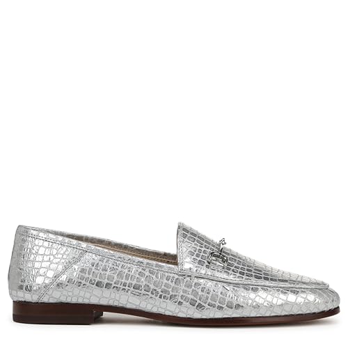 Image of Sam Edelman Women's Loraine Loafer, Soft Silver, 10