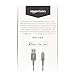 Amazon Basics Durable 2-Pack USB-A to Lightning Charger Cable, Nylon Braided Cord, MFi Certified Charger for Apple iPhone 14 13 12 11 X Xs Pro, Pro Max, Plus, iPad, 6 Foot, Dark Gray
