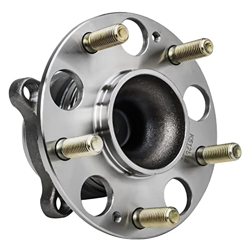 Image of Detroit Axle - 2pc Rear Wheel Bearing Hubs for 2014-2020 Honda Accord 2015 2016 2017 2018 2019 Wheel Bearing and Hubs Assembly Replacement