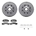 Dynamic Friction Company Front Geospec Brake Rotors with 5000 Advanced Brake Pads includes Hardware 4512-48079