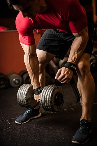 Harbinger Big Grip No-Slip Nylon Lifting Straps with DuraGrip (Pair) - Image 4