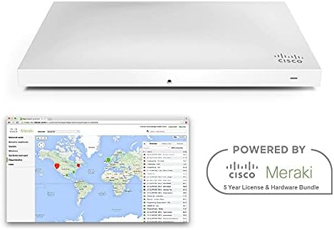 CiscoMeraki MR42 Cloud-Mng'd Wless AP + 5yr of Enterprise License and Support