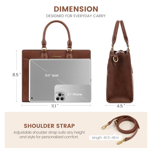 LOVEVOOK Purses for Women,Satchel Handbags Tote Bag, Black Pu Leather Shoulder Crossbody Top Handle Purse with Zipper4