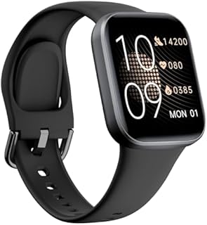 BingoFit Fitness Tracker, Smartwatch mit Telefonfunktion, Fitness Armband Uhr mit Pulsuhr Schrittzähler Uhr Schlafüberwachung Blutsauerstoff, 1,83''Touchscreen 20 Sportmodi Smartwatch für Damen Herren