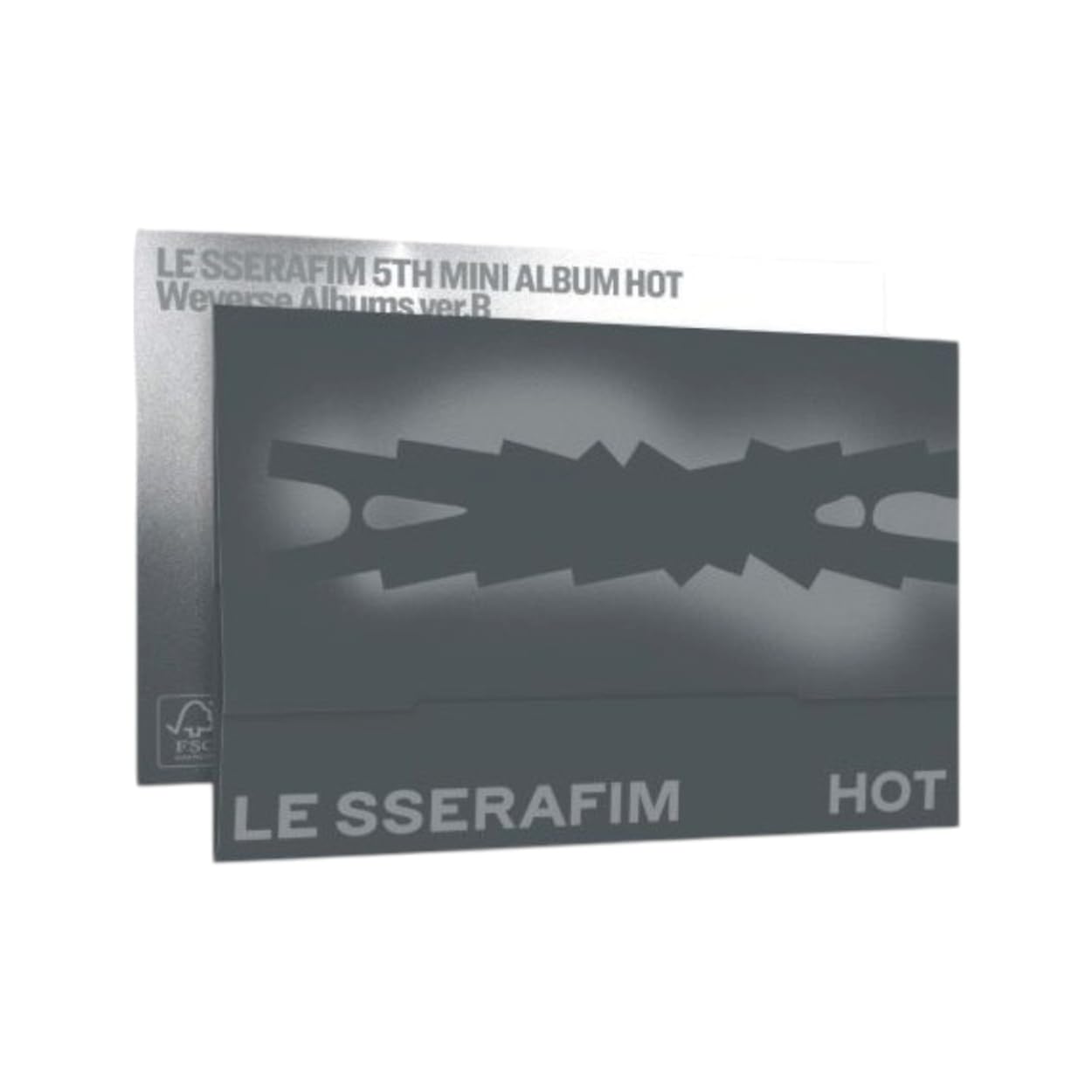 Amazon.com: LE SSERAFIM - 5th Mini Album [HOT] Weverse Version (B