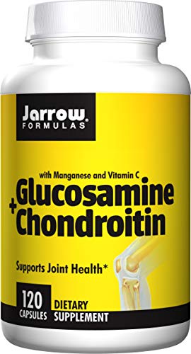 Jarrow Formulas Glucosamine and Chondroitin, Supports Joint Health, 120 Caps