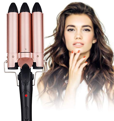 Lockenstab, 3 Fässer Welleneisen Große Wellen Locken, 25mm Große Haar Styling Werkzeug, Lockenwickler für Lange/Kurze