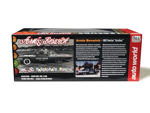Auto World 1962 Pontiac Catalina 1:18 Diecast miniatura 6