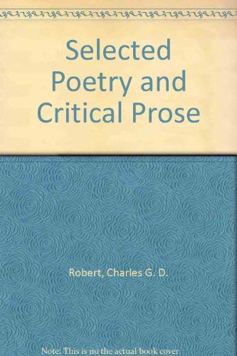 Selected poetry and critical prose (Literature ... 0802020763 Book Cover