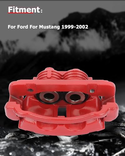 Image of cciyu Front Right Brake Caliper Assembly w /Bracket 18-B4722 1999 2000 2001 2002 For Ford For Mustang