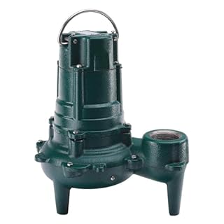 Zoeller 267-0041, Model G267, Waste-Mate 260 Series, Sewage Submersible Pump, 1/2 HP, 460 Volts, 3 Phase, 1.5 Amps, 2" NPT Discharge, 115 GPM Max, 20.5 ft Max Head, 15 ft Cord, Manual