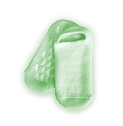 Rucci Moisturizing Gel Booties, Assorted colors (Pink/Green/Purple)