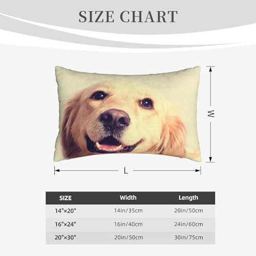 ASEELO Cuscini 75 x 50 cm Copricuscino Lovely