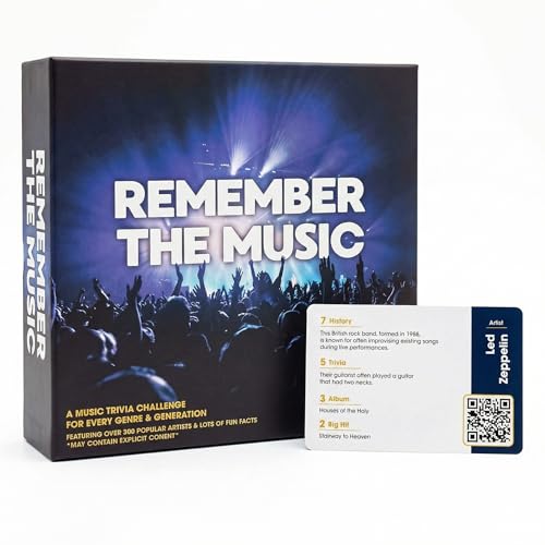 REMEMBER THE MUSIC - Juego de mesa trivia musical para 2-6 jugadores miniatura 5