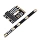CY-Karte 2230 NGFF A+E-Key Stecker auf NVME M-Key Buchse Verlängerung PCI-E 4.0 Adapter mit Halterung für Laptop-Mainboard SSD 2280